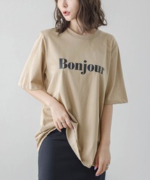 プリントロゴ半袖Tシャツ