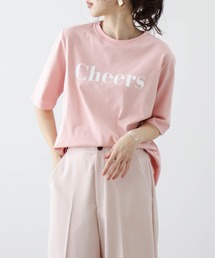 プリントロゴ半袖Tシャツ