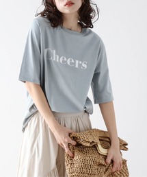 プリントロゴ半袖Tシャツ