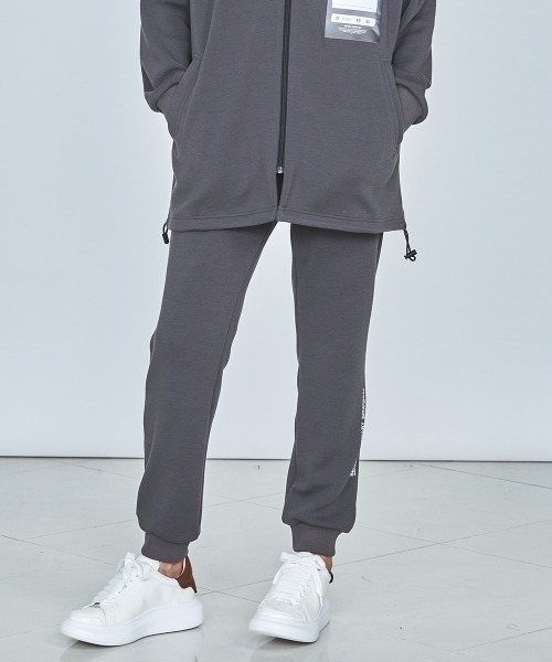 Double Standard Clothing 牛革　グレー カジュアルパンツ DOUBLE STANDARD CLOTHING（ダブルスタンダードクロージング