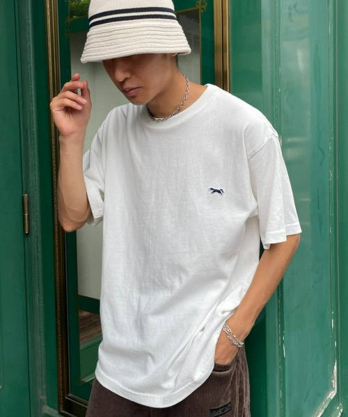PENNEYS(ぺニーズ)の「【PENNEYS/ぺニーズ】the FOX 別注無地Tシャツ(Tシャツ/カットソー・レディース・ホワイト/チャコールグレー/ブラック/ピンク/ブルー/グリーン・MEDIUM/LARGE)」の2枚目の写真
