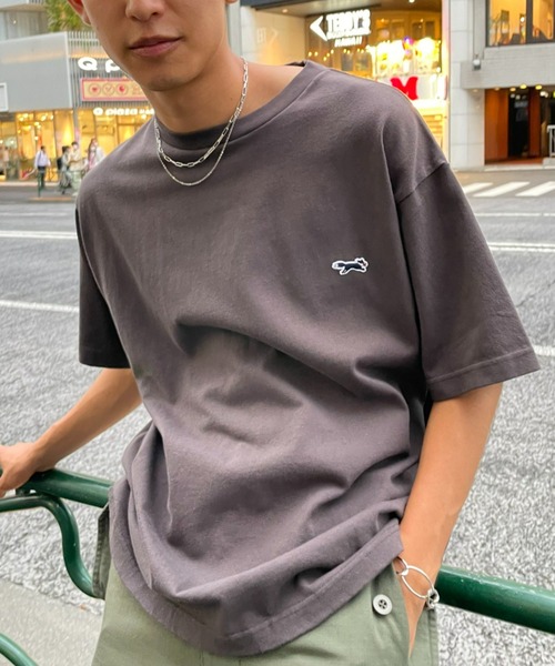 PENNEYS(ぺニーズ)の「【PENNEYS/ぺニーズ】the FOX 別注無地Tシャツ(Tシャツ/カットソー・レディース・ホワイト/チャコールグレー/ブラック/ピンク/ブルー/グリーン・MEDIUM/LARGE)」の1枚目の写真