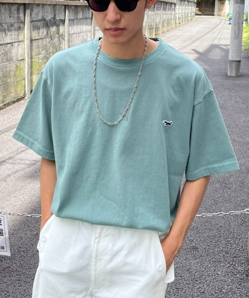 PENNEYS(ぺニーズ)の「【PENNEYS/ぺニーズ】the FOX 別注無地Tシャツ(Tシャツ/カットソー・レディース・ホワイト/チャコールグレー/ブラック/ピンク/ブルー/グリーン・MEDIUM/LARGE)」の4枚目の写真