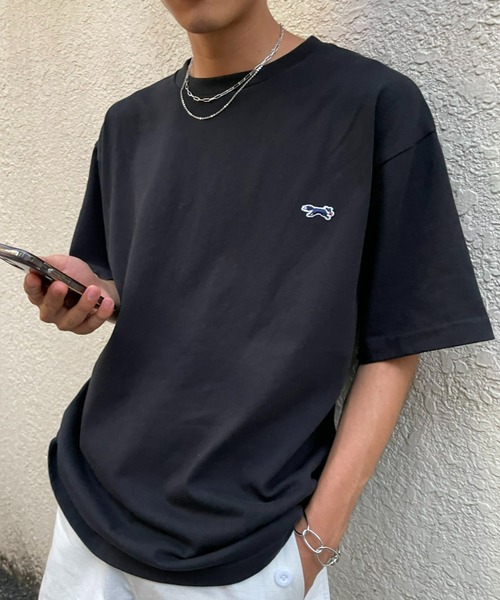 PENNEYS(ぺニーズ)の「【PENNEYS/ぺニーズ】the FOX 別注無地Tシャツ(Tシャツ/カットソー・レディース・ホワイト/チャコールグレー/ブラック/ピンク/ブルー/グリーン・MEDIUM/LARGE)」の3枚目の写真