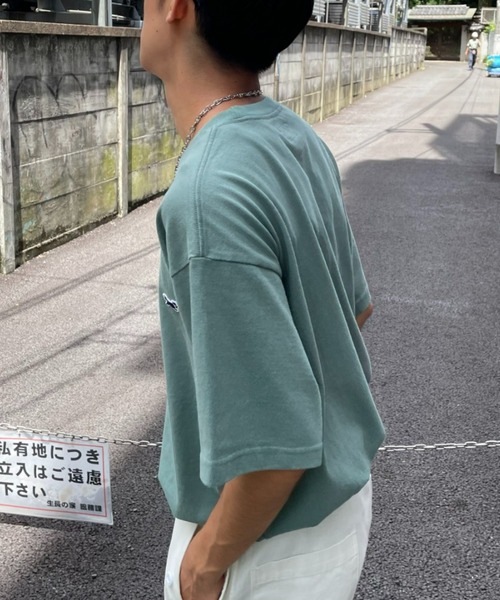 PENNEYS(ぺニーズ)の「【PENNEYS/ぺニーズ】the FOX 別注無地Tシャツ(Tシャツ/カットソー・レディース・ホワイト/チャコールグレー/ブラック/ピンク/ブルー/グリーン・MEDIUM/LARGE)」の10枚目の写真