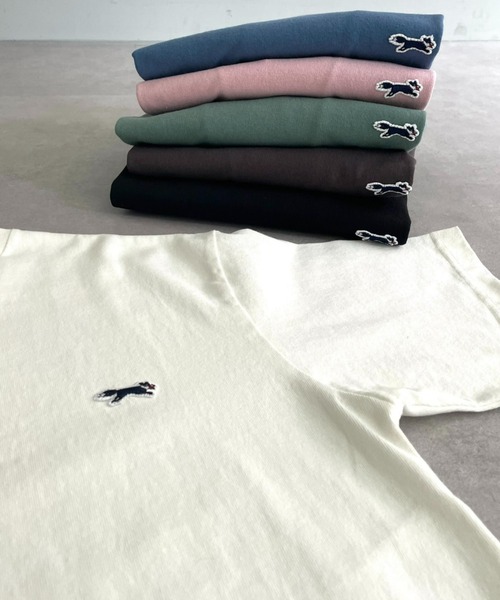 PENNEYS(ぺニーズ)の「【PENNEYS/ぺニーズ】the FOX 別注無地Tシャツ(Tシャツ/カットソー・レディース・ホワイト/チャコールグレー/ブラック/ピンク/ブルー/グリーン・MEDIUM/LARGE)」の14枚目の写真