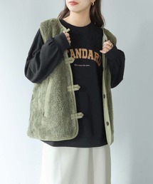 HER CLOSET | 【shemoshelly】WEB限定 裏毛”STANDARD”カレッジロゴプリントスウェット(Tシャツ/カットソー)