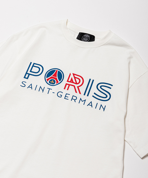 PARIS SAINT-GERMAIN（パリサンジェルマン）の「【Paris Saint-Germain】トリコロール インライン Tシャツ（Tシャツ/カットソー・メンズ・ホワイト/ネイビー/ブラック・SMALL/MEDIUM/LARGE/X-LARGE）」の11枚目の写真