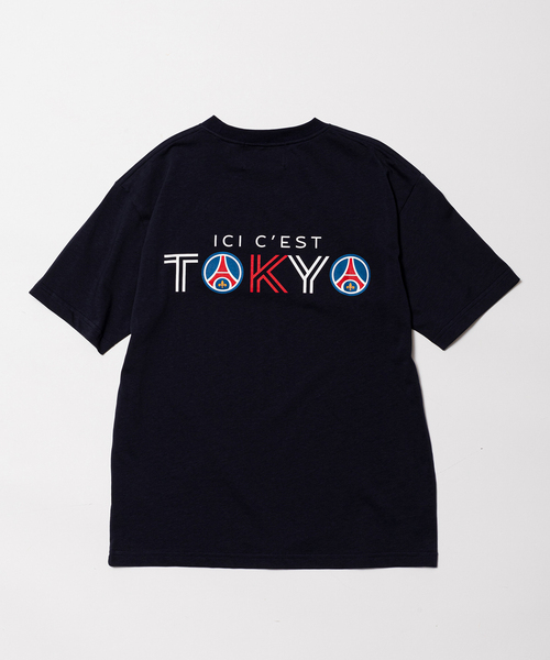 PARIS SAINT-GERMAIN（パリサンジェルマン）の「【Paris Saint-Germain】トリコロール インライン Tシャツ（Tシャツ/カットソー・メンズ・ホワイト/ネイビー/ブラック・SMALL/MEDIUM/LARGE/X-LARGE）」の21枚目の写真