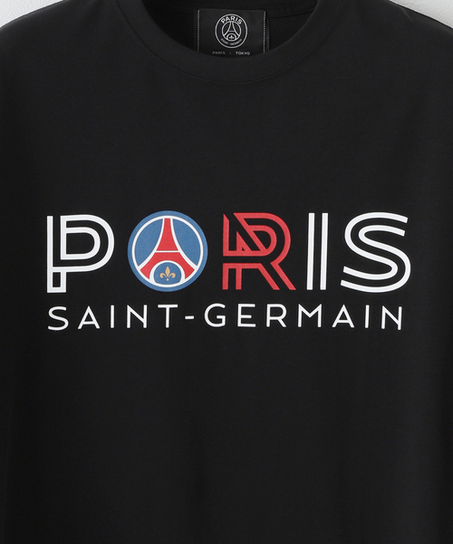PARIS SAINT-GERMAIN（パリサンジェルマン）の「【Paris Saint-Germain】トリコロール インライン Tシャツ（Tシャツ/カットソー・メンズ・ホワイト/ネイビー/ブラック・SMALL/MEDIUM/LARGE/X-LARGE）」の9枚目の写真