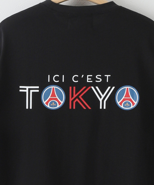 PARIS SAINT-GERMAIN（パリサンジェルマン）の「【Paris Saint-Germain】トリコロール インライン Tシャツ（Tシャツ/カットソー・メンズ・ホワイト/ネイビー/ブラック・SMALL/MEDIUM/LARGE/X-LARGE）」の20枚目の写真