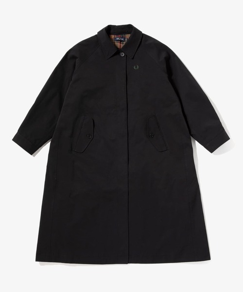 FRED PERRY(フレッドペリー)の「Overcoat(ブルゾン・レディース・ブラック/オフホワイト・8/10)」の17枚目の写真