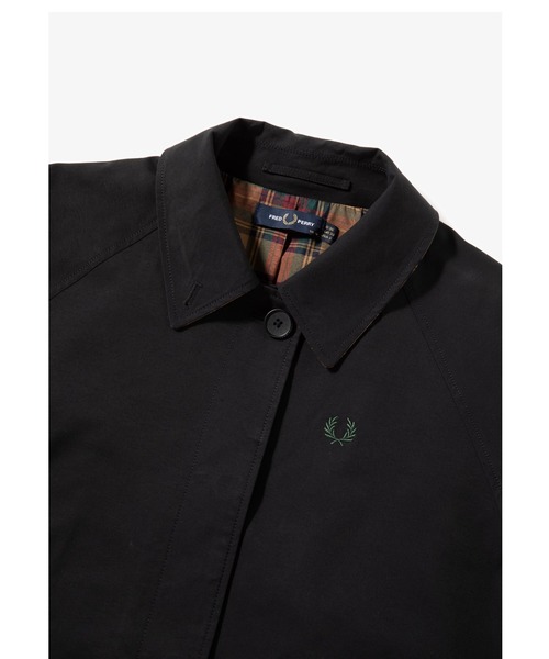 FRED PERRY(フレッドペリー)の「Overcoat(ブルゾン・レディース・ブラック/オフホワイト・8/10)」の19枚目の写真