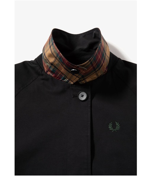 FRED PERRY(フレッドペリー)の「Overcoat(ブルゾン・レディース・ブラック/オフホワイト・8/10)」の20枚目の写真