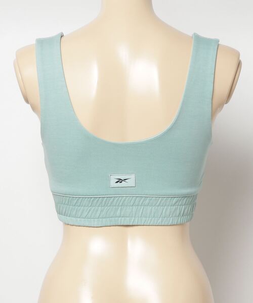 Reebok（リーボック）の「クラシックス ナチュラル ダイ フィッティド ブラ / Classics Natural Dye Fitted Bra（スポーツブラ・レディース・グレー系その他/グレー・MEDIUM/LARGE/X-LARGE/SMALL）」の7枚目の写真