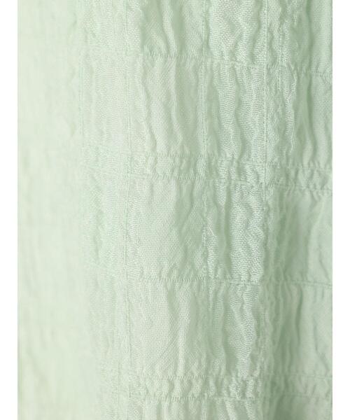 Green　Parks（グリーンパークス）の「・novem9 シアー長袖シャツチュニック（シャツ/ブラウス・レディース・グリーン系その他2/オレンジ/オフホワイト/イエロー・FREE）」の11枚目の写真