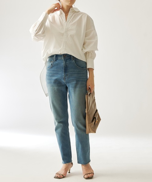 PAPILLONNER（パピヨネ）の「様々なシチュエーションに/3WAY/折りたたみショルダー/PAPILLONNER/パピヨネ（ショルダーバッグ・レディース・ベージュ/サックスブルー・FREE）」の5枚目の写真