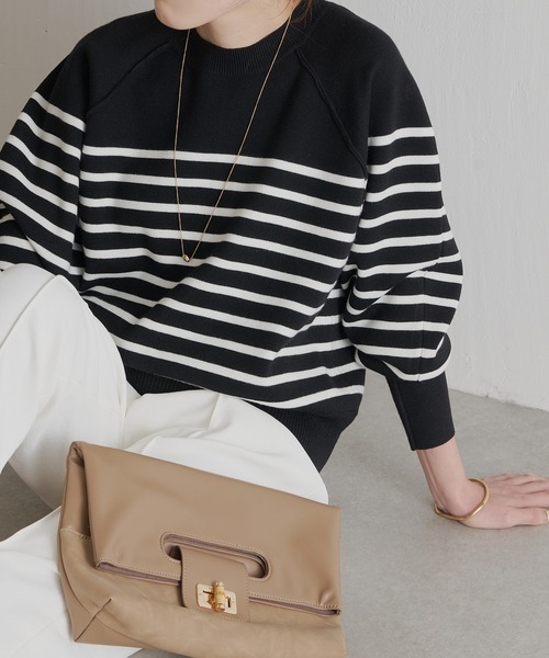 PAPILLONNER（パピヨネ）の「様々なシチュエーションに/3WAY/折りたたみショルダー/PAPILLONNER/パピヨネ（ショルダーバッグ・レディース・ベージュ/サックスブルー・FREE）」の4枚目の写真