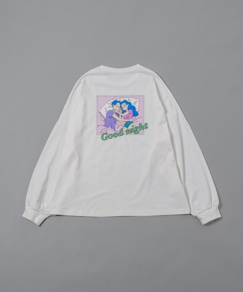 ADAMASTE（アダマスト）の「ボリュームスリーブレトロプリントTee（Tシャツ/カットソー・メンズ・ホワイト系その他/ブラック系その他/ホワイト系その他2/ブラック系その他2・SMALL/MEDIUM）」の10枚目の写真