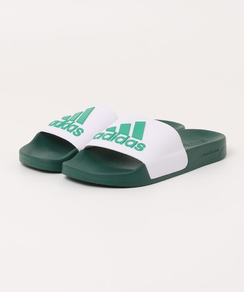adidas(アディダス)の「《adidas》アディレッタSHOWERU(サンダル・メンズ・ホワイト×ブラック/ブルー系その他/グレー/ホワイト×グリーン・26.5cm/23.5cm/24.5cm/25.5cm/22.5cm/27.5cm/28.5cm)」の2枚目の写真