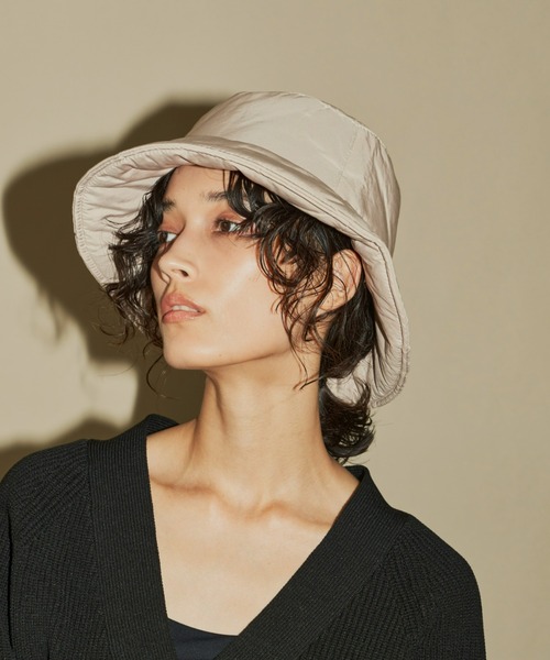 Aunt Marie's（アントマリーズ）の「中綿バケットハット（ハット・レディース・ブラック/アイボリー・FREE）」の9枚目の写真