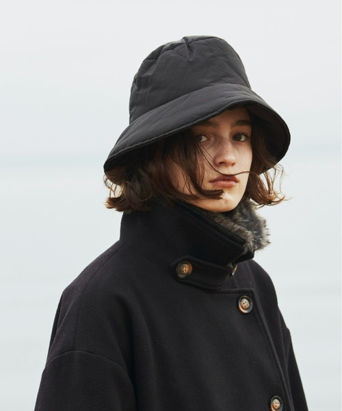 Aunt Marie's（アントマリーズ）の「中綿バケットハット（ハット・レディース・ブラック/アイボリー・FREE）」の8枚目の写真