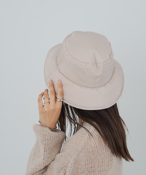 Aunt Marie's（アントマリーズ）の「中綿バケットハット（ハット・レディース・ブラック/アイボリー・FREE）」の15枚目の写真