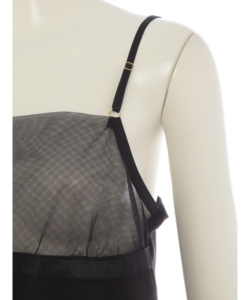 LILY BROWN(リリーブラウン)の「【LILY BROWN Lingerie】シアーチュール/キャミソール(キャミソール・レディース・ブラック/ブラウン・FREE)」の17枚目の写真