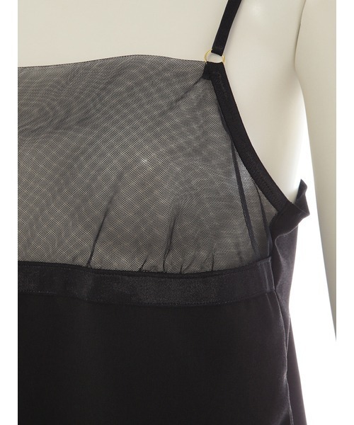 LILY BROWN(リリーブラウン)の「【LILY BROWN Lingerie】シアーチュール/キャミソール(キャミソール・レディース・ブラック/ブラウン・FREE)」の18枚目の写真