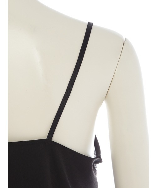 LILY BROWN(リリーブラウン)の「【LILY BROWN Lingerie】シアーチュール/キャミソール(キャミソール・レディース・ブラック/ブラウン・FREE)」の19枚目の写真