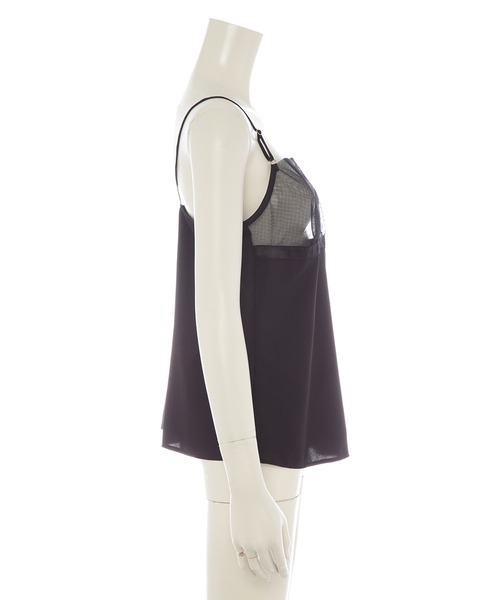 LILY BROWN(リリーブラウン)の「【LILY BROWN Lingerie】シアーチュール/キャミソール(キャミソール・レディース・ブラック/ブラウン・FREE)」の14枚目の写真