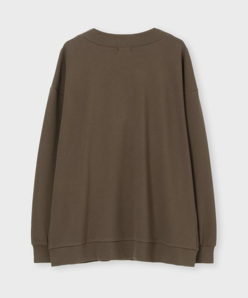 LANVIN en Bleu（ランバンオンブルー）の「ドロップショルダー オーバーサイズ ポンチ素材 カーディガン（カーディガン/ボレロ・メンズ・ブラック/ブラウン・46/48/50/52）」の11枚目の写真