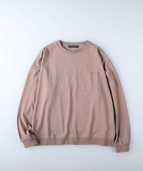 HONEYSUCKLE ROSE（ハニーサックルローズ）の「【HONEYSUCKLE ROSE】バックロゴプリントロンＴ（Tシャツ/カットソー・レディース・ダークグレー/ベージュ/ホワイト・M/L）」の22枚目の写真