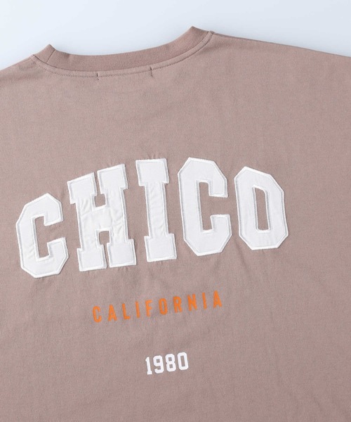 HONEYSUCKLE ROSE（ハニーサックルローズ）の「【HONEYSUCKLE ROSE】バックロゴプリントロンＴ（Tシャツ/カットソー・レディース・ダークグレー/ベージュ/ホワイト・M/L）」の21枚目の写真