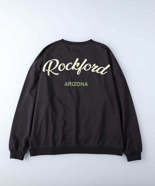 HONEYSUCKLE ROSE（ハニーサックルローズ）の「【HONEYSUCKLE ROSE】バックロゴプリントロンＴ（Tシャツ/カットソー・レディース・ダークグレー/ベージュ/ホワイト・M/L）」の12枚目の写真