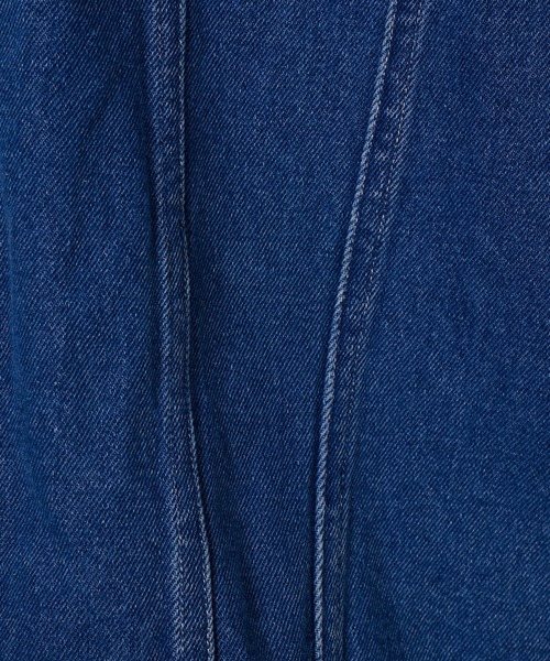 WHIMSIC（ウィムジック）の「【WHIMSIC】TYPE-3 デニムジャケット（テーラードジャケット・レディース・チャコールグレー/ブルー・FREE）」の13枚目の写真