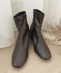 ストレッチショートブーツ【ZOZOTOWN限定アイテム】