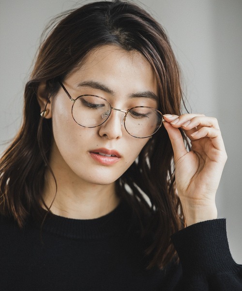 LEPSIM(レプシィム)の「曇りにくいダテメガネ 345900(メガネ・レディース・ブラウン/クリア/ブラック・ONE SIZE)」の3枚目の写真