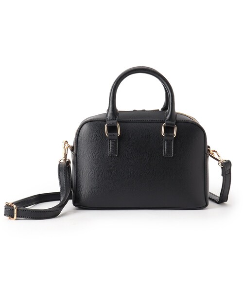 SHOO・LA・RUE（シューラルー）の「◆【セレモニー】ミニボストンショルダーバッグ（ショルダーバッグ・レディース・グレー/ブラック/ワインレッド・00）」の14枚目の写真