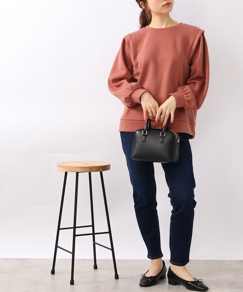 SHOO・LA・RUE（シューラルー）の「◆【セレモニー】ミニボストンショルダーバッグ（ショルダーバッグ・レディース・グレー/ブラック/ワインレッド・00）」の18枚目の写真