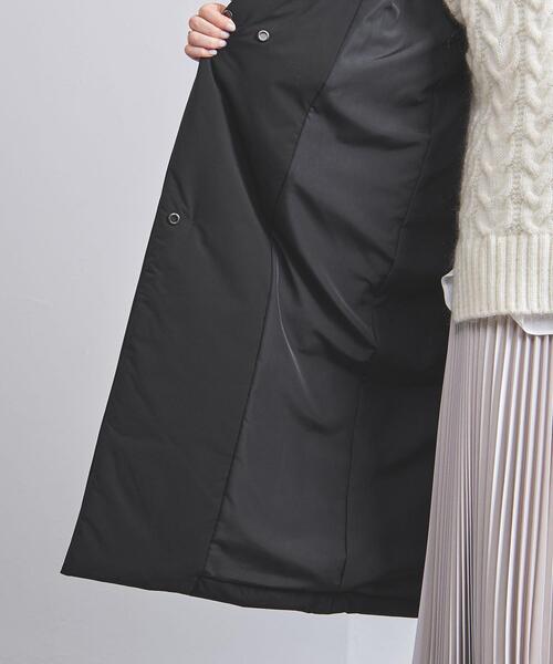 UNITED ARROWS(ユナイテッドアローズ)の「パディング マフラーコート(チェスターコート・レディース・ナチュラル/ブラック・36/38)」の14枚目の写真