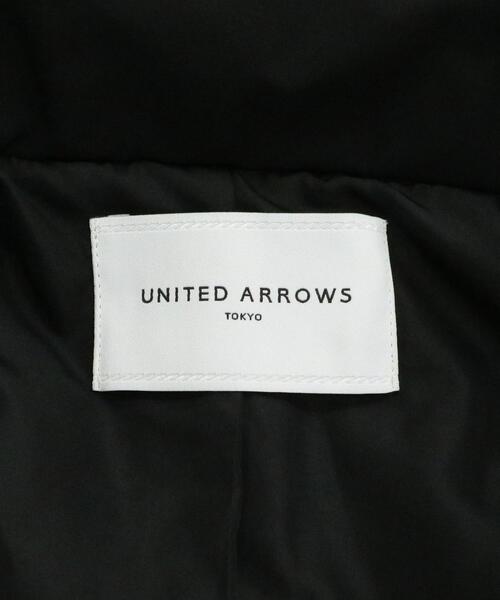 UNITED ARROWS(ユナイテッドアローズ)の「パディング マフラーコート(チェスターコート・レディース・ナチュラル/ブラック・36/38)」の22枚目の写真