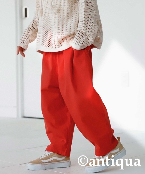 antiqua（アンティカ）の「カラーパンツ（その他パンツ・キッズ・ブラック/ブルー/オレンジ/グリーン・140/150/130/160）」の5枚目の写真