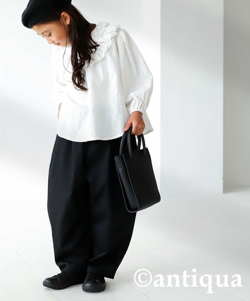 antiqua（アンティカ）の「カラーパンツ（その他パンツ・キッズ・ブラック/ブルー/オレンジ/グリーン・140/150/130/160）」の20枚目の写真