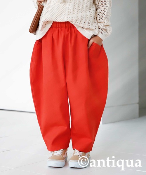 antiqua（アンティカ）の「カラーパンツ（その他パンツ・キッズ・ブラック/ブルー/オレンジ/グリーン・140/150/130/160）」の7枚目の写真