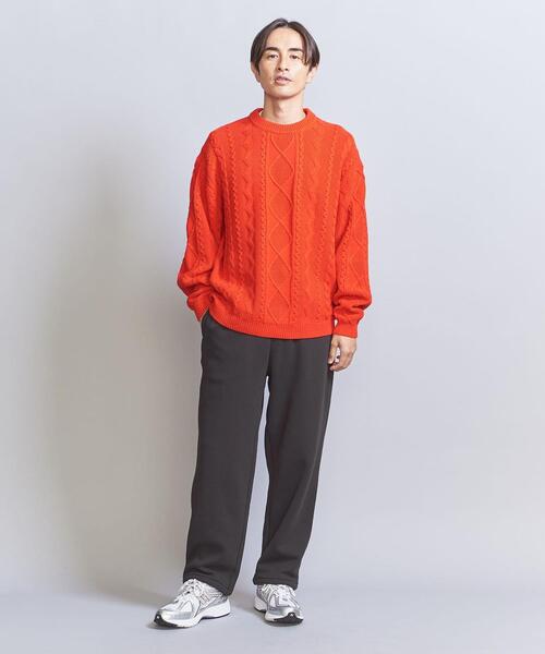 BEAUTY&YOUTH UNITED ARROWS（ビューティーアンドユースユナイテッドアローズ）の「アジャスト バギー イージー スウェットパンツ（スウェットパンツ・メンズ・ダークグレー/ライトグレー・M/S/L/XL）」の8枚目の写真