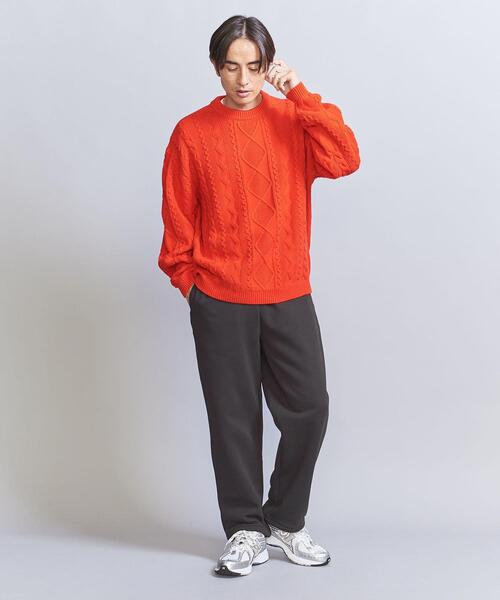 BEAUTY&YOUTH UNITED ARROWS（ビューティーアンドユースユナイテッドアローズ）の「アジャスト バギー イージー スウェットパンツ（スウェットパンツ・メンズ・ダークグレー/ライトグレー・M/S/L/XL）」の9枚目の写真