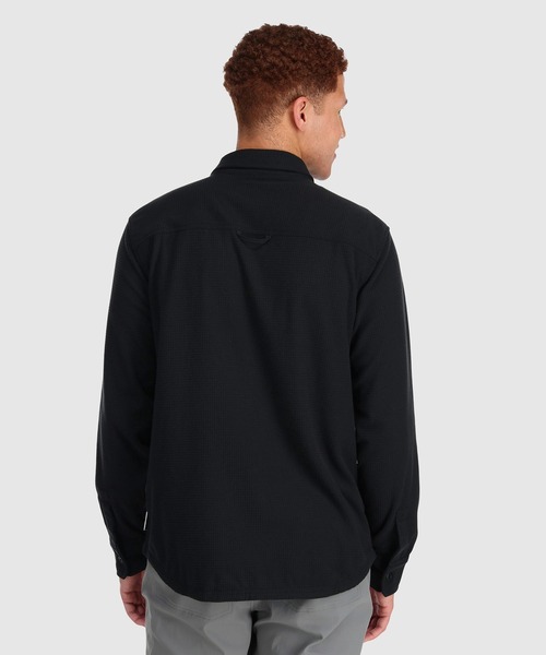 OUTDOOR RESEARCH（アウトドアリサーチ）の「OUTDOOR RESEARCH/アウトドアリサーチ Trail Mix Shirt Jacket/トレイルミックスジャケット（シャツ/ブラウス・メンズ・ブラック/A・MEDIUM/LARGE/SMALL）」の5枚目の写真