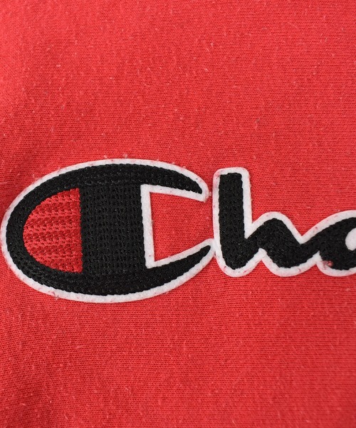 Champion（チャンピオン）の「【ヴィンテージ古着】Champion / チャンピオン リバースウィーブ ロゴ プルオーバーパーカー（パーカー・メンズ・レッド・SMALL）」の3枚目の写真