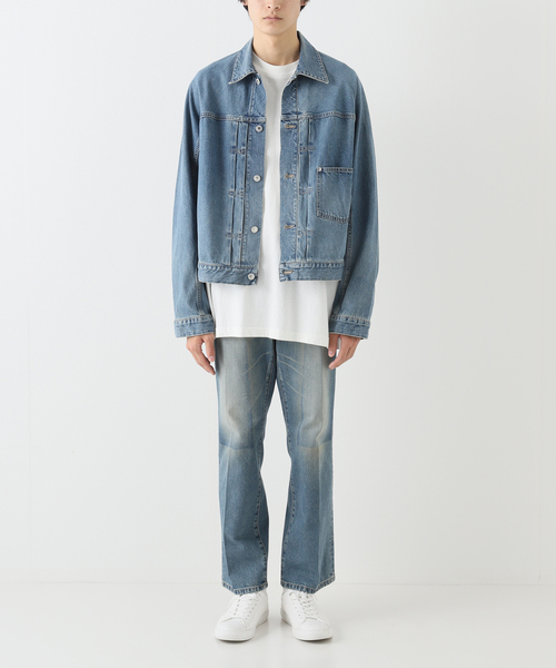 URU（ウル）の「【URU / ウル】TRUCKER JACKET TYPE B（デニムジャケット・メンズ・ブルー・2/3）」の8枚目の写真